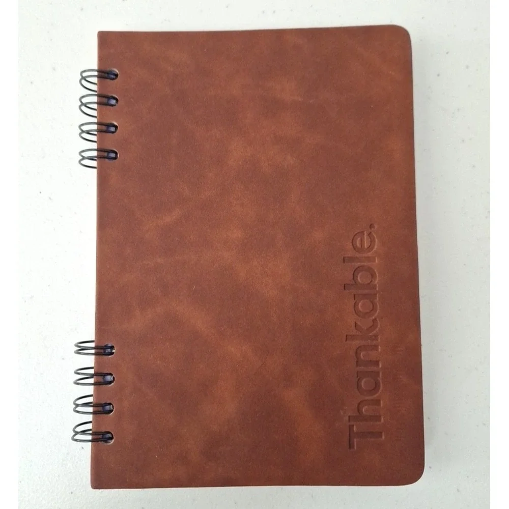 THANKABLE Guided Gratitude & Mindfulness Journal Self-Reflection w/ Prompts NEW